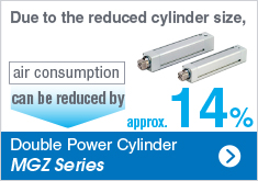 Double Power Cylinder MGZ Series