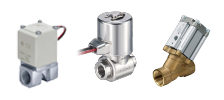 2/3 Port Solenoid Valves<br>Air Operated Valves